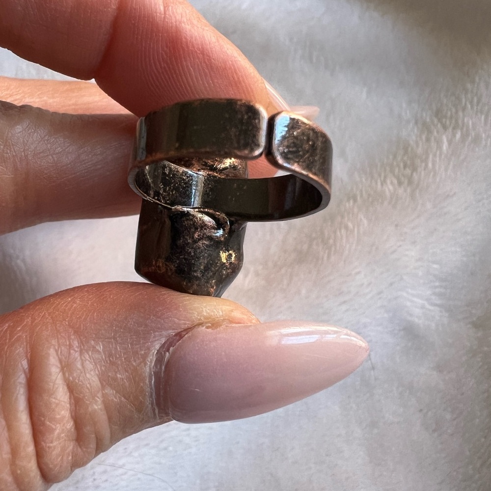 EMF Negativity Shield. Black Tourmaline Ring 5 6 7 8 9 - Picture 5 of 7